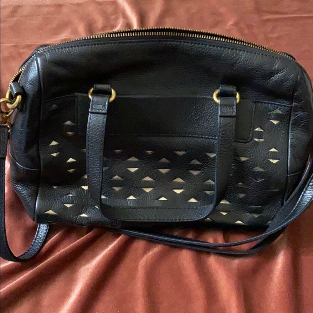 Fossil Leather Handbag - Picture 4 of 8